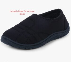 casual shoes for women black