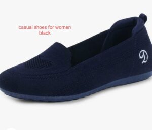 casual shoes for women black